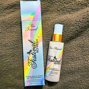 NIB Too Faced Festival Refresh Setting Spray (Discontinued)